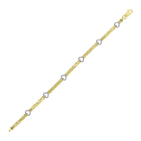 10Kt Gold Bracelet 8"