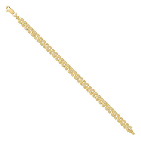 10Kt Gold 8" Bracelet