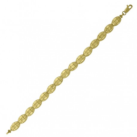 10Kt Gold 8" Bracelet