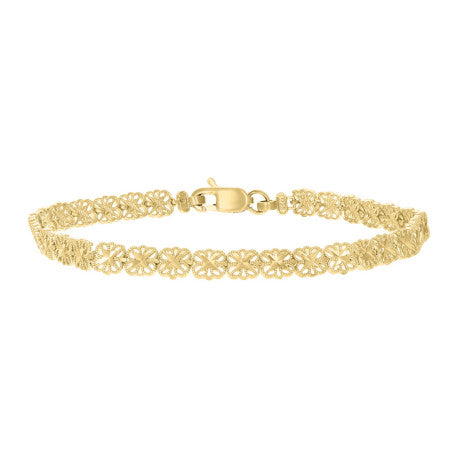 10Kt Gold Bracelet 8"