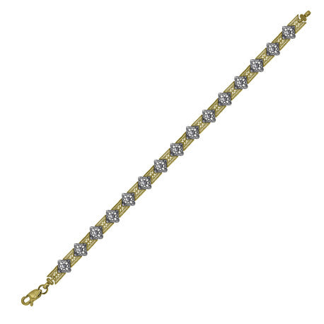 10Kt Gold Bracelet 8"