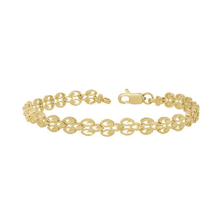 10Kt Gold 8" Bracelet
