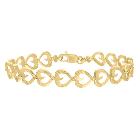 10Kt Gold Bracelet 8"