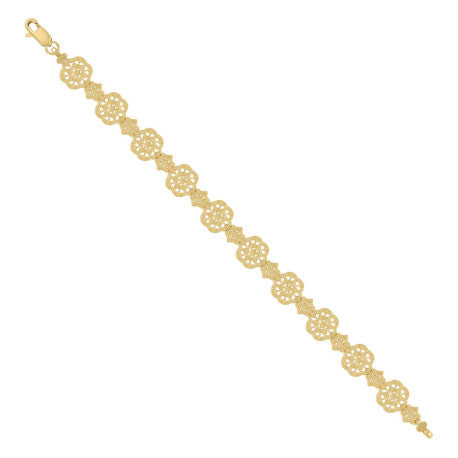 10Kt Gold Bracelet 8"