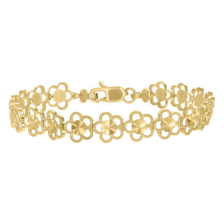 10Kt Gold 8" Bracelet