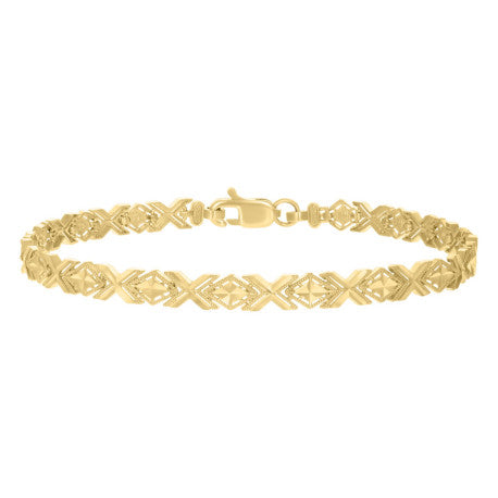 10Kt Gold 8" Bracelet