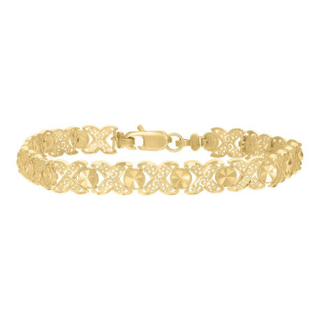 10Kt Gold 8" Bracelet