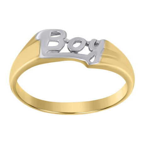 10Kt Gold Baby Ring