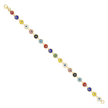 10Kt Gold Bracelet 5Mm-7"