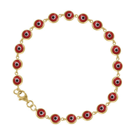 10Kt Gold Bracelet 5Mm-7"
