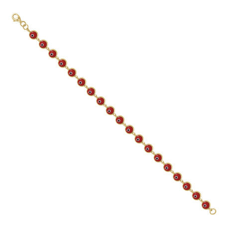 10Kt Gold Bracelet 5Mm-7"
