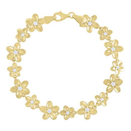 10Kt Gold Bracelet 8"