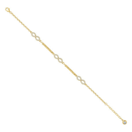 10Kt Gold Turkish Bracelet 8"