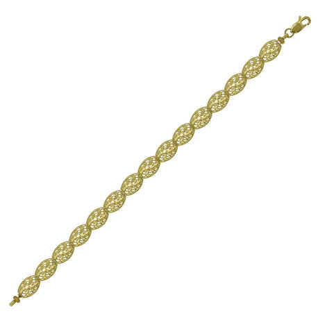10Kt Gold 8" Bracelet