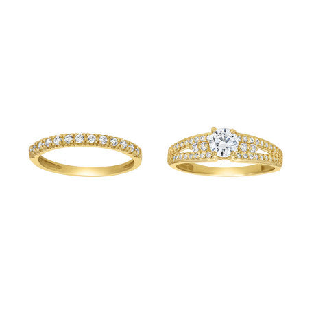 10Kt Gold Bridal Ring