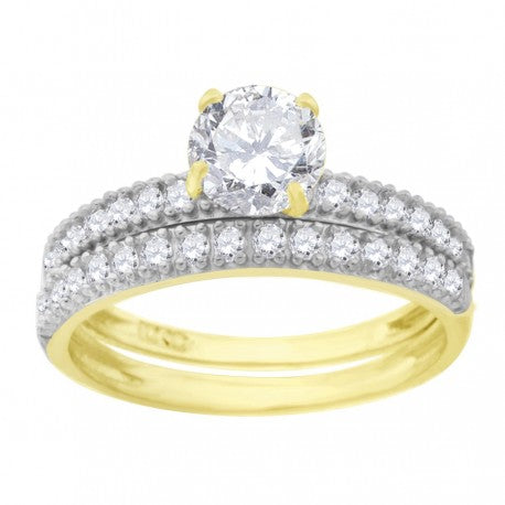10Kt Gold Bridal Ring