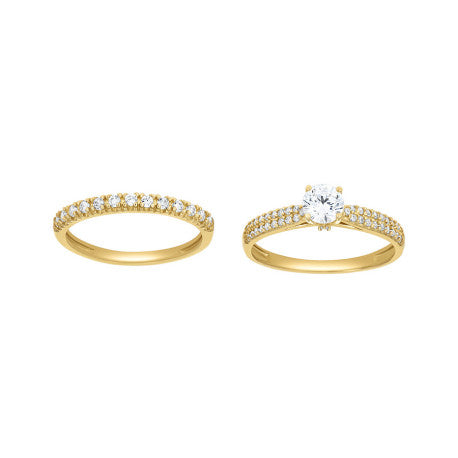10Kt Gold Bridal Ring