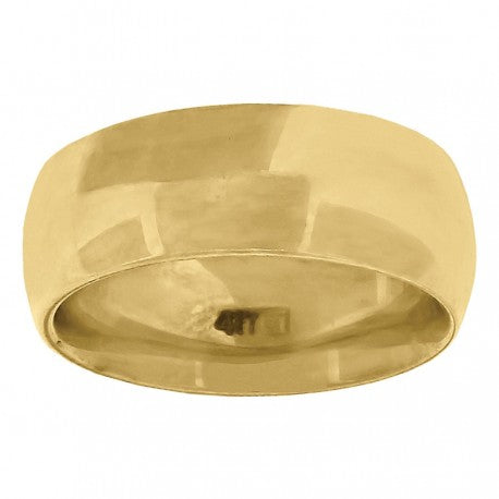 10KT GOLD COMFIT WEDDING BAND 7MM