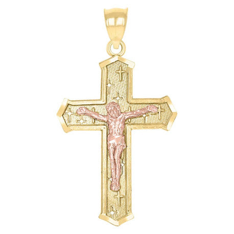 10Kt-Gold Cross Pendant
