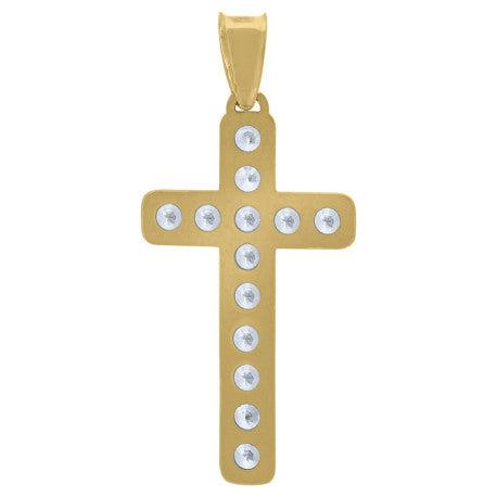 10Kt Gold Cross Pendant