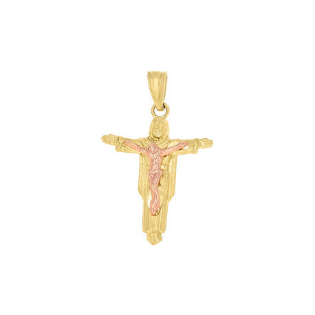 10Kt-Gold Cross Pendant