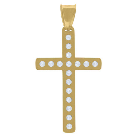 10Kt Gold Cross Pendant