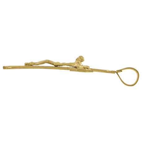 10Kt-Gold Cross Pendant