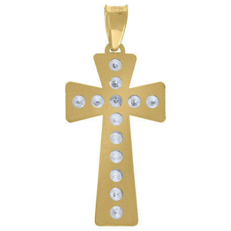10Kt Gold Cross Pendant
