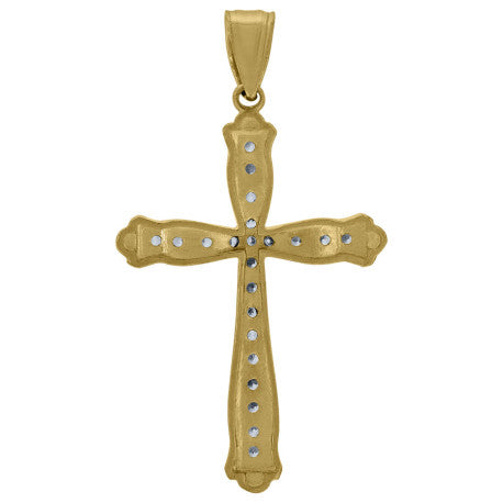 10Kt Gold Cz-Charm