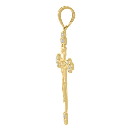 10Kt Gold Cz Pendant