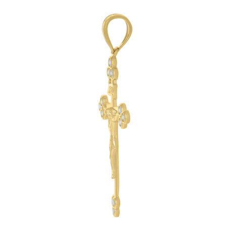 10Kt Gold Cz Pendant