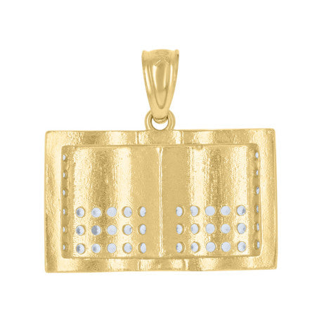 10Kt Gold Cz Pendant