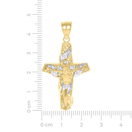 10Kt Gold Cz Pendant