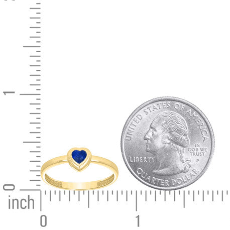 10Kt Gold Cz Ring