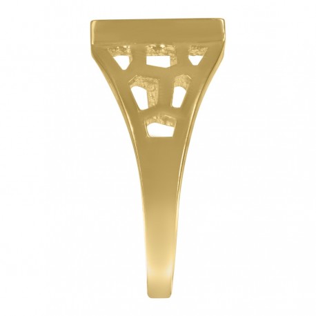 10Kt Gold Cz Ring