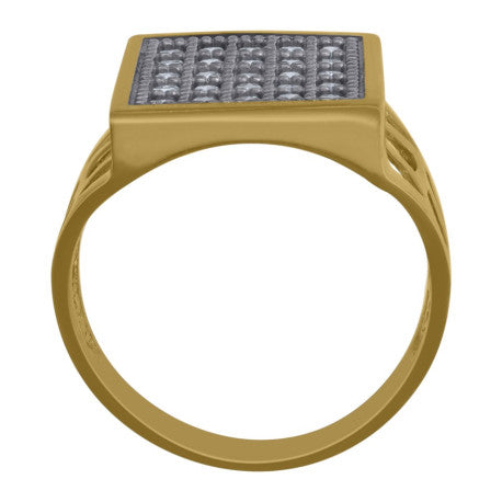 10Kt Gold Cz Ring