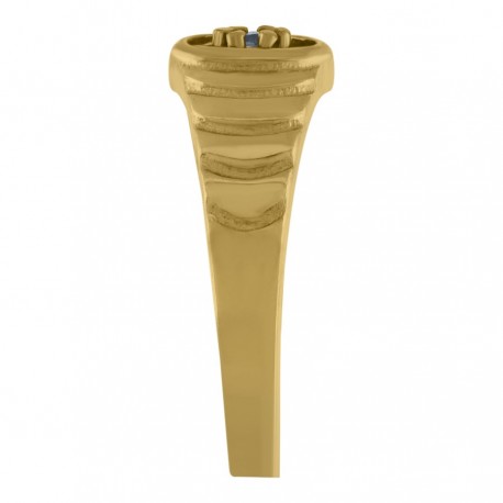 10Kt Gold Cz Ring