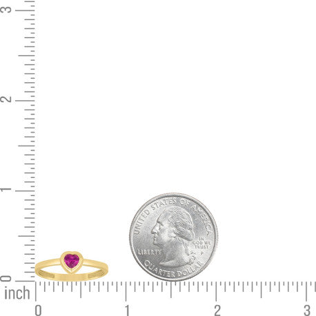 10Kt Gold Cz Ring