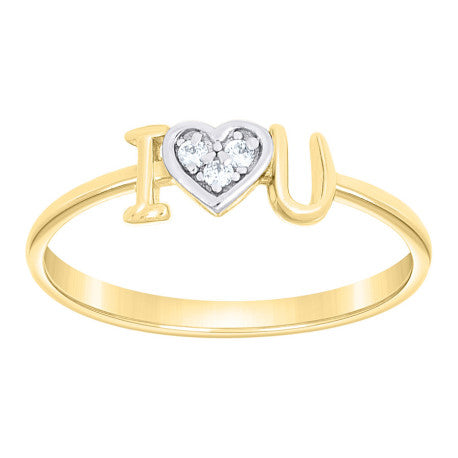 10Kt Gold Cz Ring