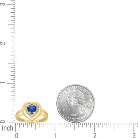 10Kt Gold Cz Ring