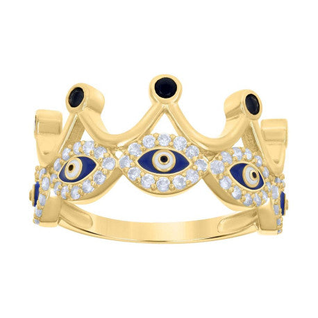 10Kt Gold Cz Ring