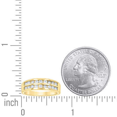 10Kt Gold Cz Ring