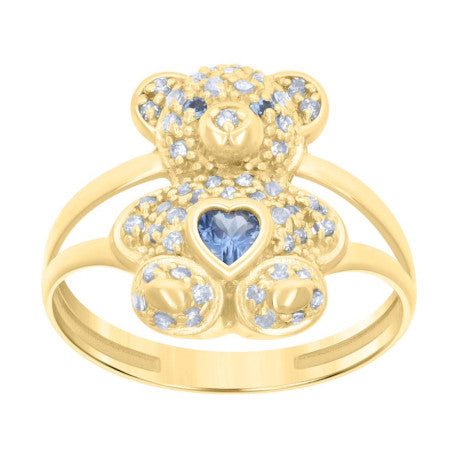 10Kt Gold Cz Ring