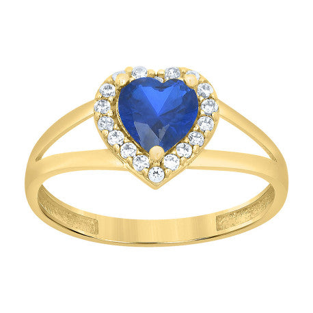 10Kt Gold Cz Ring