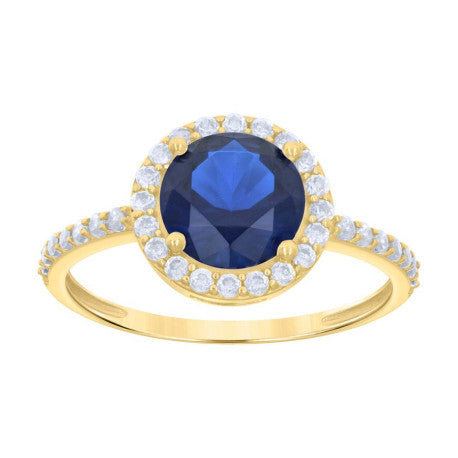 10Kt Gold Cz Ring