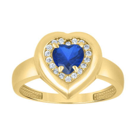 10Kt Gold Cz Ring