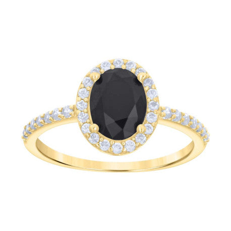 10Kt Gold Cz Ring