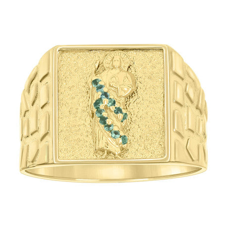 10Kt Gold Cz Ring