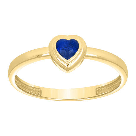 10Kt Gold Cz Ring