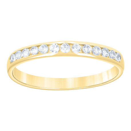 10Kt Gold Cz Ring